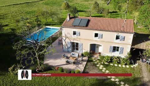   SAINT CAPRAIS - Villa familiale avec piscine sur Maison - 5 pi�ce(s)