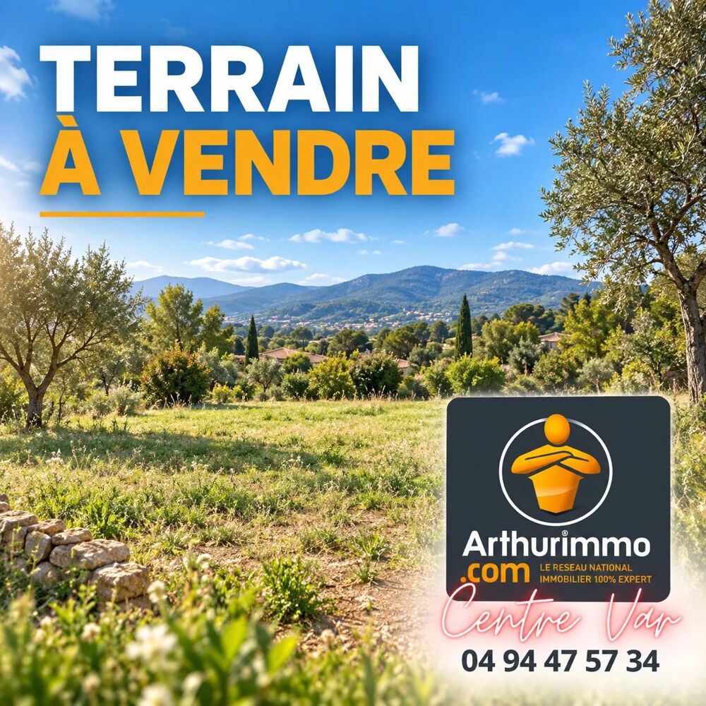 Vente Terrain Terrain Le Luc - 1229 m² - Non constructible Le luc