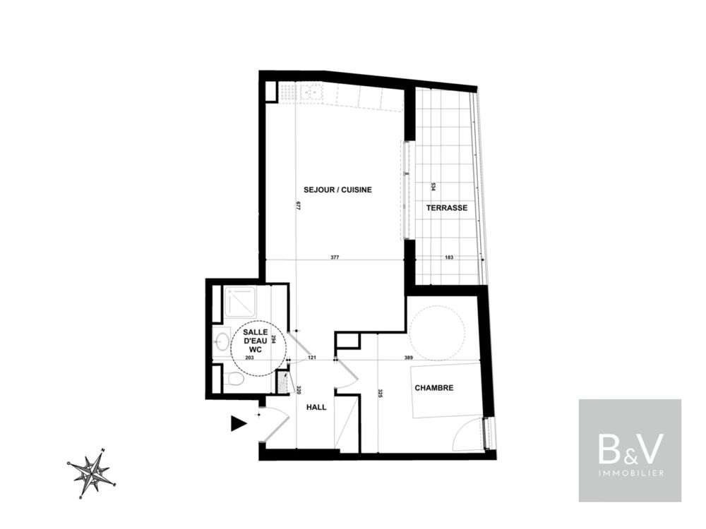 Vente Appartement Appartement 2 pièces avec terrasse et vue mer Villeneuve-loubet