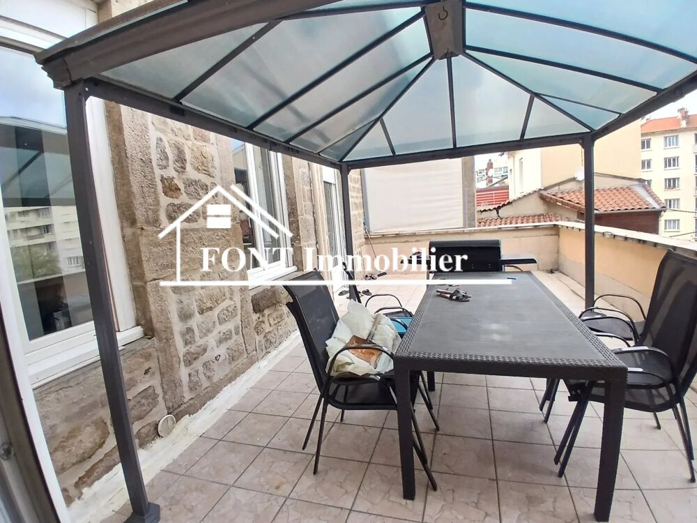 Vente Appartement SAINT-CHAMOND, CENTRE, BEL APPARTEMENT TERRASSE, 3 CHAMBRES Saint-chamond