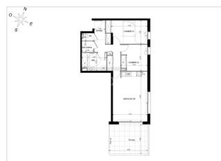  Appartement � vendre 3 pi�ces 66 m�