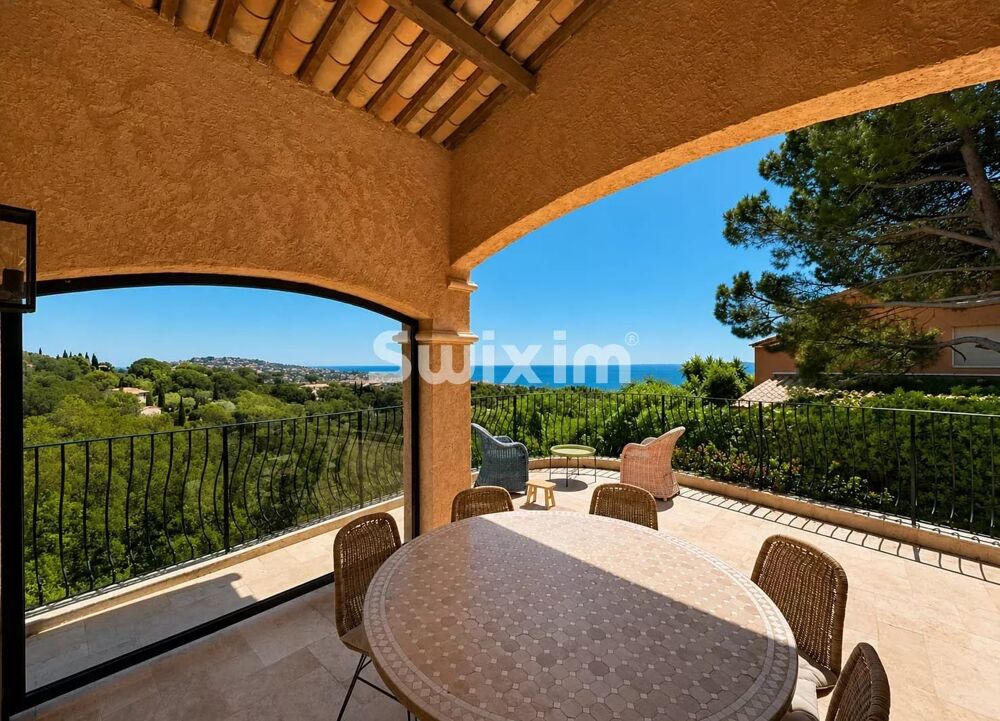 Vente Maison VAR: MAISON VUE MER 4 CHAMBRES TERRAIN Sainte-maxime