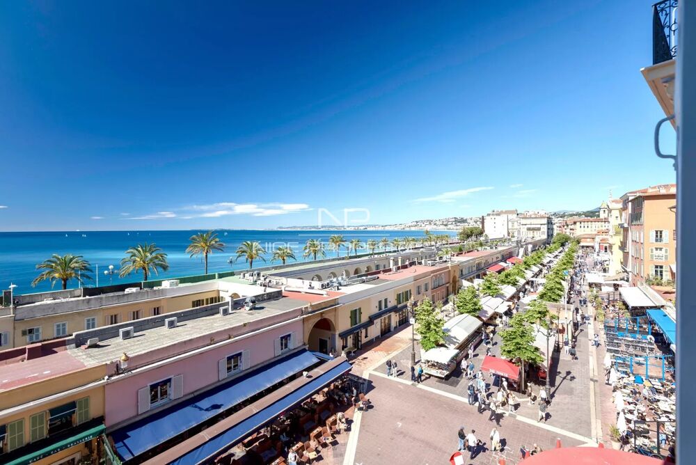 Vente Appartement Cours Saleya, magnifique appartement de 7 pièces, vue mer Nice