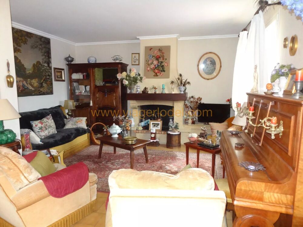 Réf. 10 055 - VENTE A TERME OCCUPEE - MAUREILHAN (34)