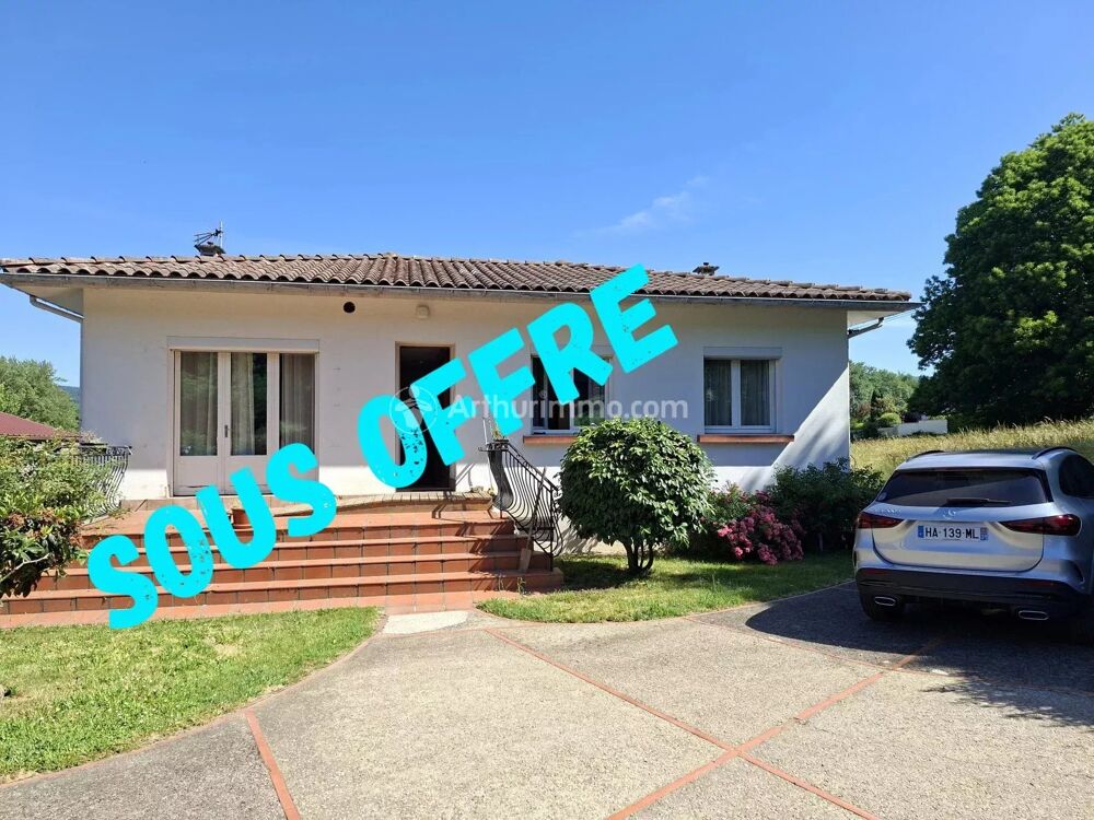 Vente Maison PAVILLON sur une belle parcelle de terrain de 1500m² Saint-amans-soult