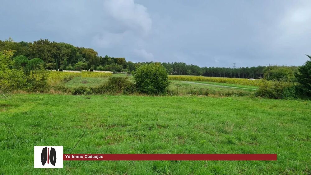 Vente Terrain Terrain Constructible 1200 m2 La brède
