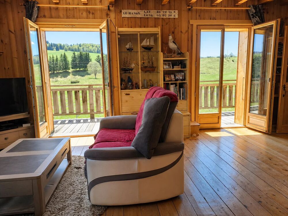 Vente Maison LAJOUX : Chalet avec vue sur les Monts Jura Septmoncel les molunes