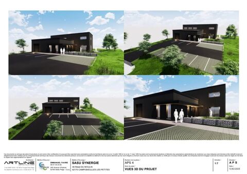 Local commercial Bureaux 590 62180 Verton