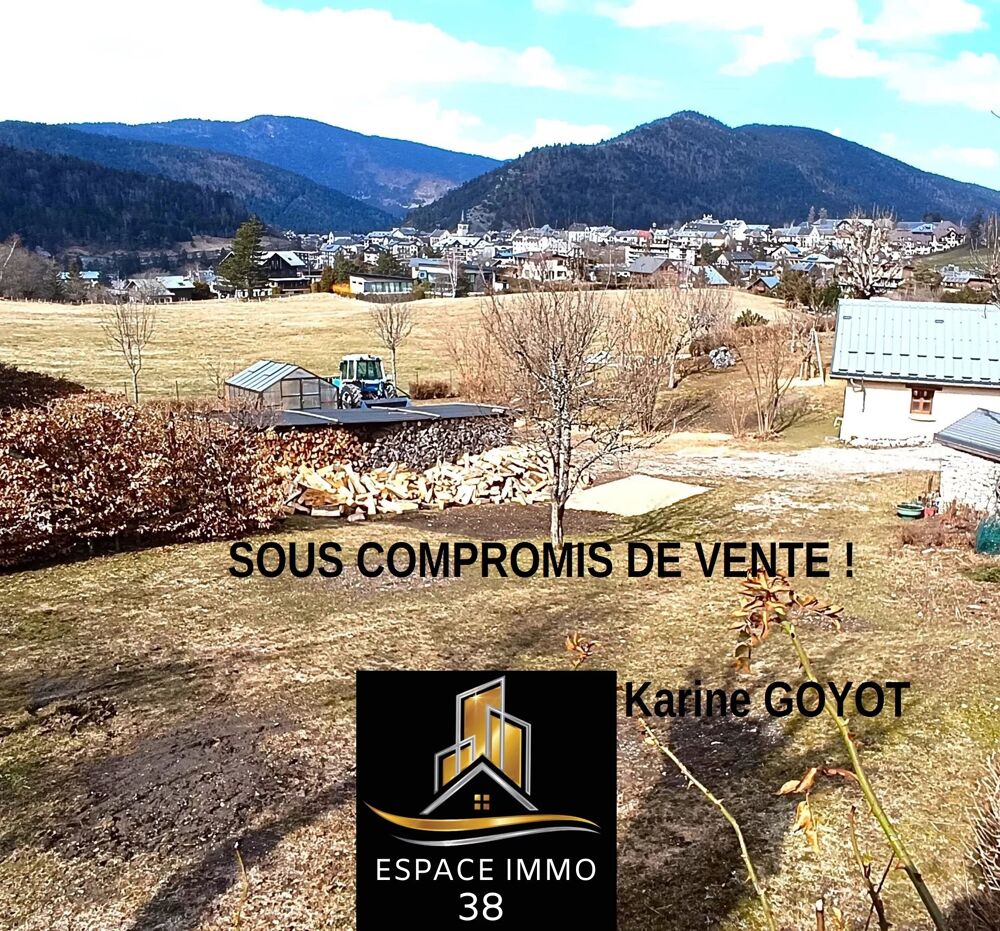 Vente Terrain Terrain dans secteur privilégié à Villard de Lans . Villard-de-lans