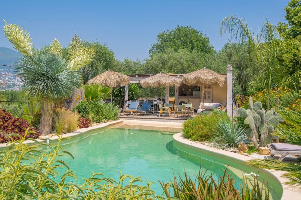 Vente Maison Villa contemporaine avec piscine lagon et vue panoramique Grasse