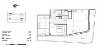  Appartement à vendre 3 pièces 67 m²