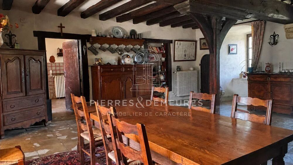 Vente Maison MANOIR AVEC PRAIRIE  EN BORDURE DE RIVIERE Neuillay-les-bois