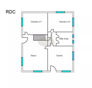  Maison � vendre 3 pi�ces 82 m�
