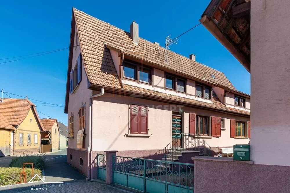 Vente Maison Maison de charme avec dépendance – 135 m² – 4 chambres. Niederschaeffolsheim