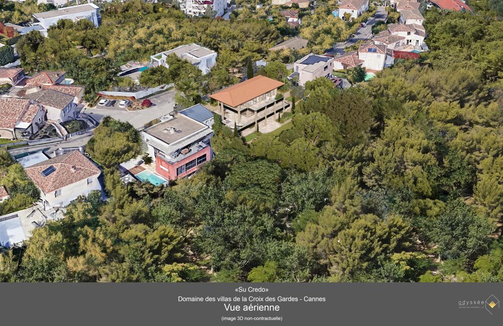 Vente Terrain CANNES – CROIX DES GARDES – TERRAIN CONSTRUCTIBLE AVEC PROJET DE Cannes