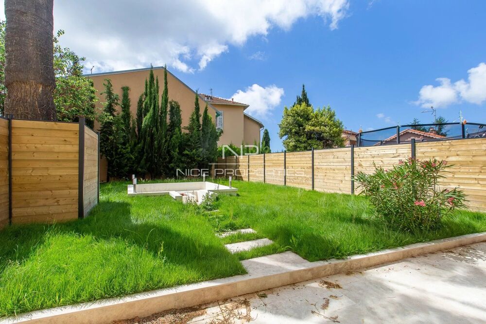 Nice Gairaut, superbe Rez-de-jardin rénové dans maison bourgeois