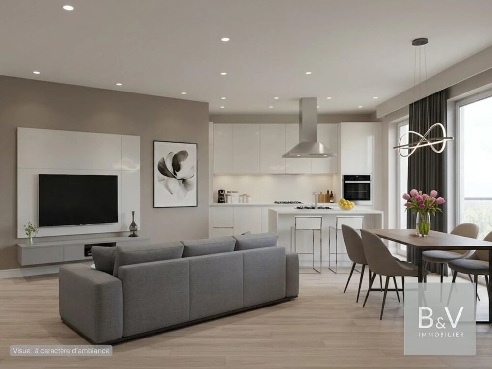 Superbe 3 pièces de 62 m²