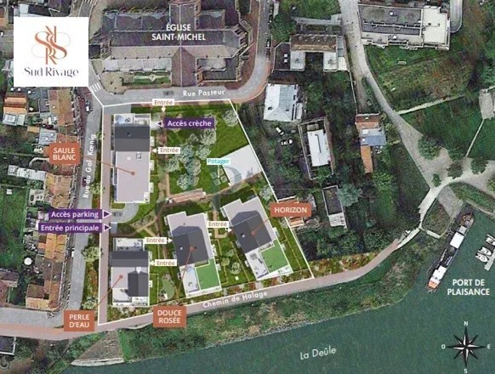 Investissement Nue-propriété - QUESNOY SUR DEULE - 2 Pièces d'ex
