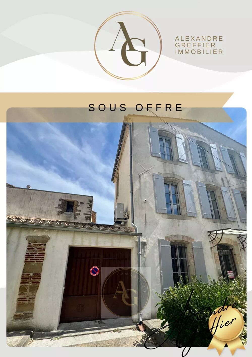 Maison T4 rénovée avec garage à Castelnaudary