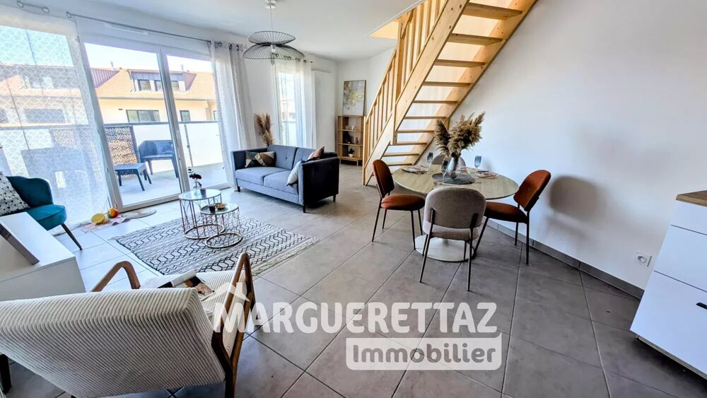 DUPLEX T4 avec balcon, cave et garage