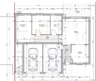  Appartement � louer 3 pi�ces 80 m�
