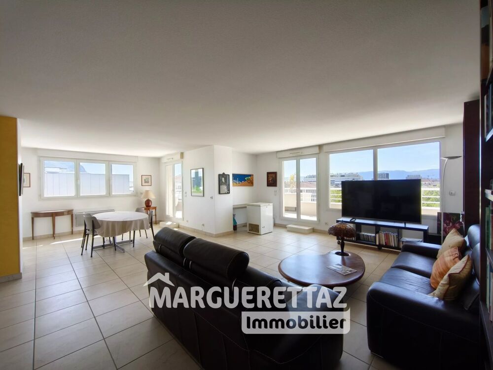 Vente Appartement Attique vue panoramique au calme proche gare et tram Annemasse