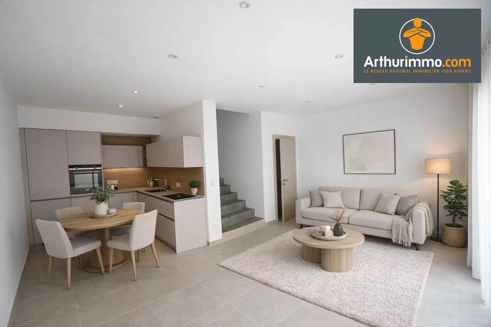 Duplex avec toit terrasse