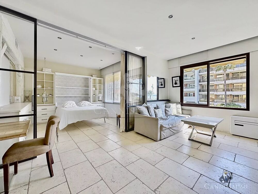 Vente Appartement 3 pièces 61 m² – Palm Beach, face Port Canto Cannes