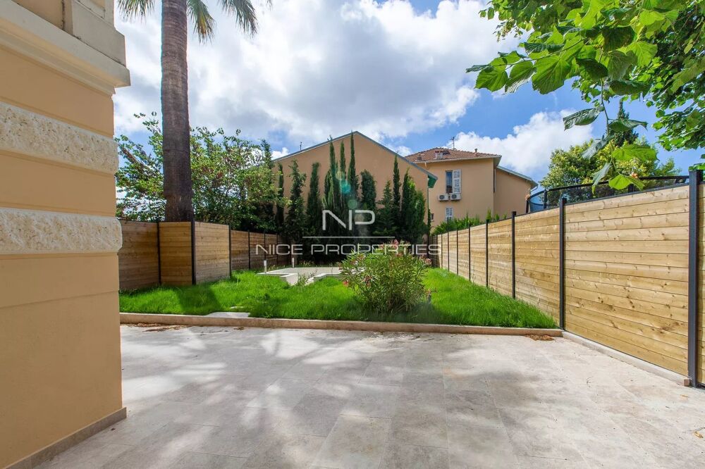 Nice Gairaut, superbe Rez-de-jardin rénové dans maison bourgeois