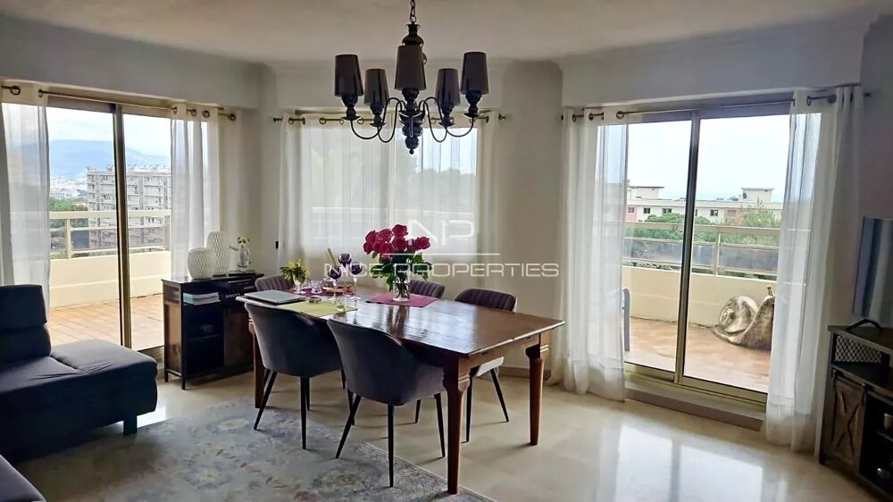 Nice Ouest, beau 3 pieces en rez-de-jardin, terrasse 76 m2