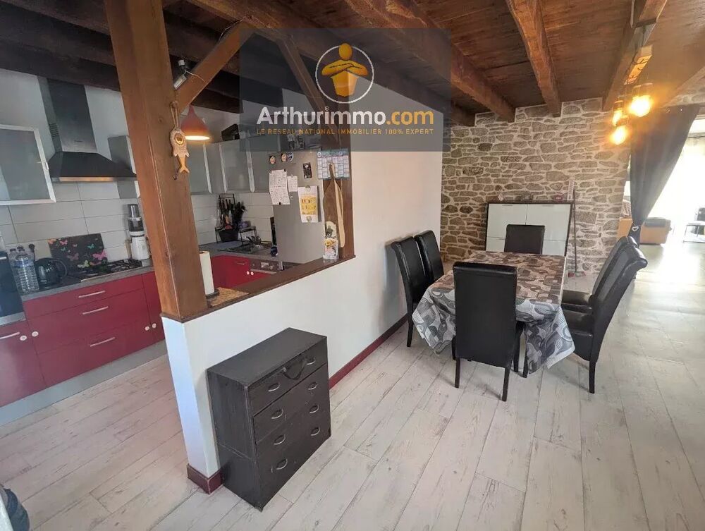 MAISON AVEC VIE DE PLAIN-PIED, 3 CHAMBRES, JARDIN CLOS