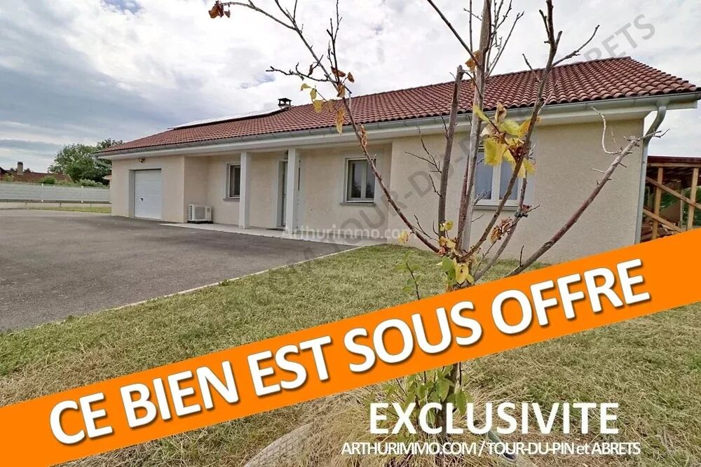 Vente Maison MAISON PLAIN-PIED, 3 CHAMBRES, VUE DÉGAGÉE La tour-du-pin