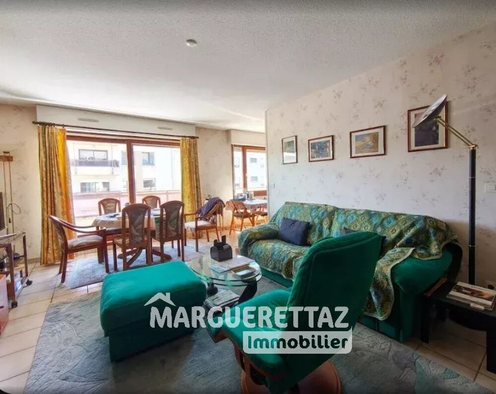 Vente Appartement Ville-la-Grand : Spacieux T4 de 91 m² avec extérieur et garage d Ville-la-grand