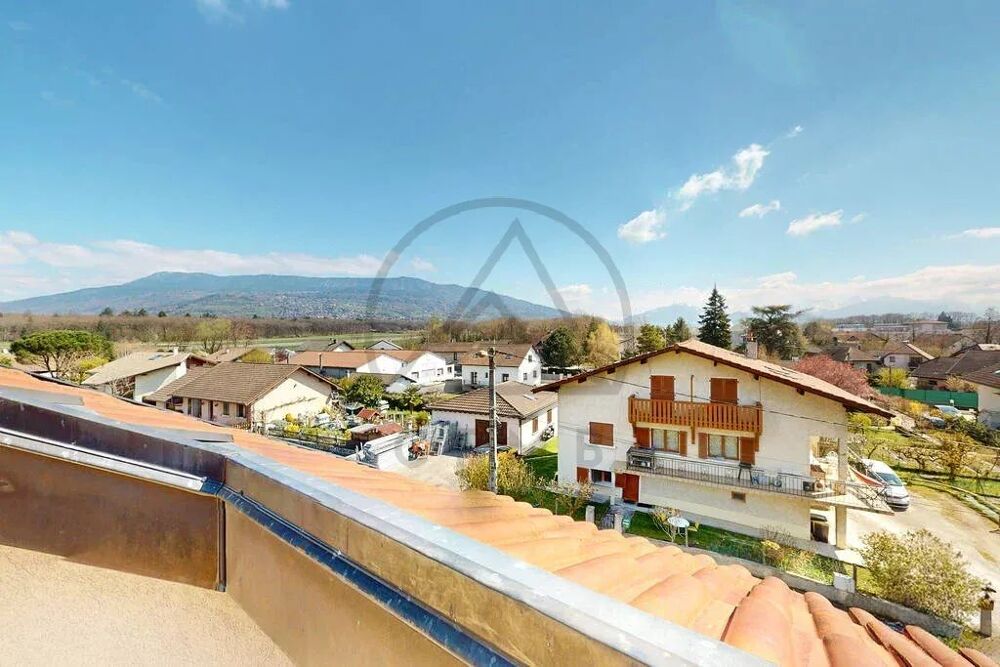 VÉTRAZ-MONTHOUX / PROCHE FONTIERE  ATTIQUE  VUES MONT-BLANC 
