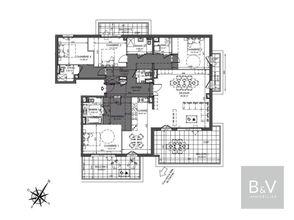 � vendre  Appartement Le Cannet (06110)