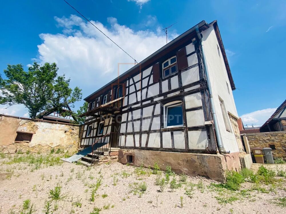Vente Immeuble Ensemble ancien corps de ferme avec maison alsacienne Mommenheim
