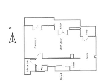  Appartement � vendre 2 pi�ces 48 m�