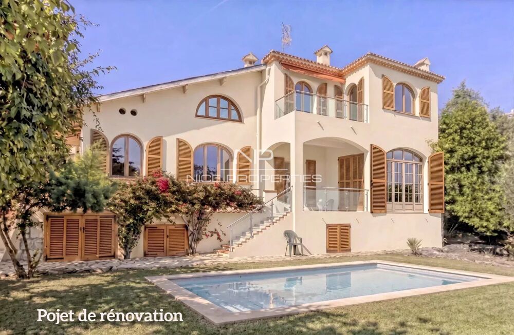 Villefranche sur Mer, Villa-PROJET DE RENOVATION, Corne d'Or
