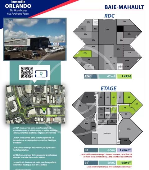 Local commercial 1140 97122 Baie-mahault