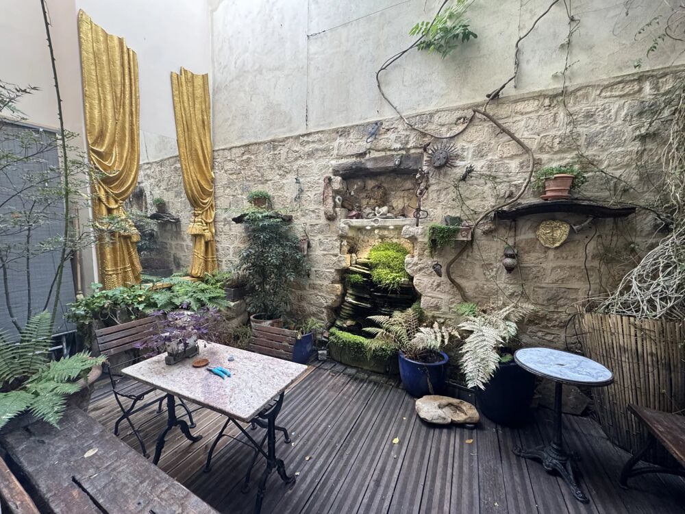 Vente Maison Entre Pyrenees et les Buttes Chaumont, bien d'exception Paris 19