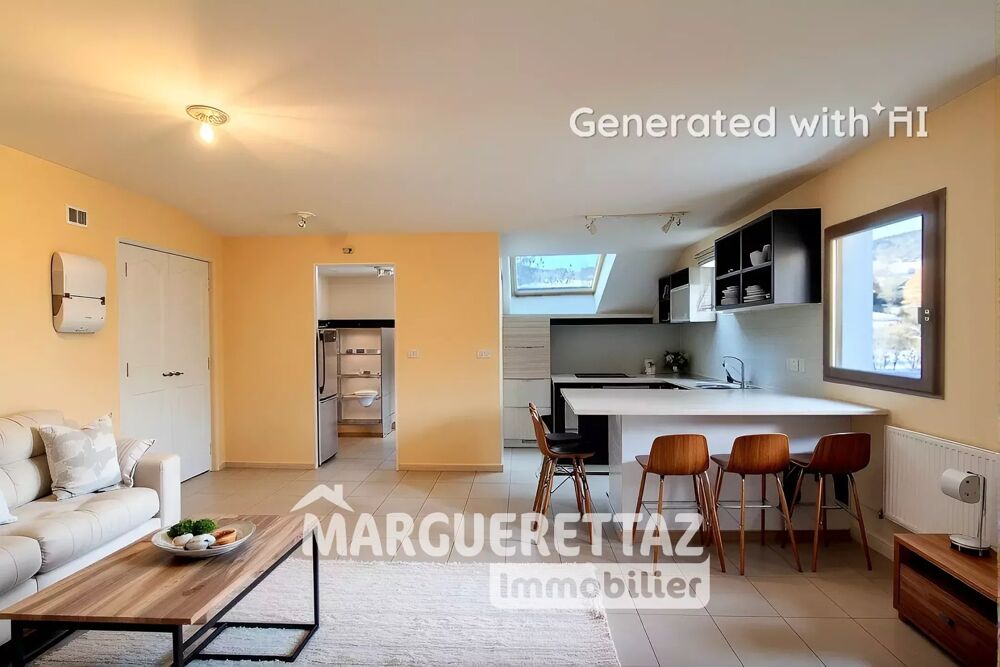 T3 mansardé dans petite copropriété