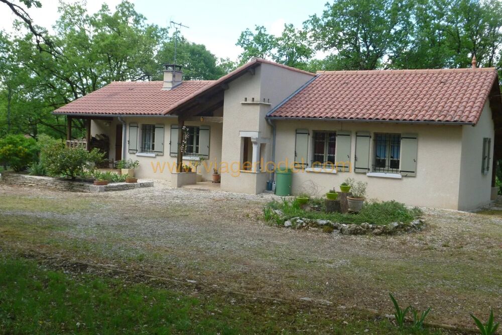 Ref. annonce : 9951.S - VIAGER OCCUPE - LIMOGNE EN QUERCY (46)