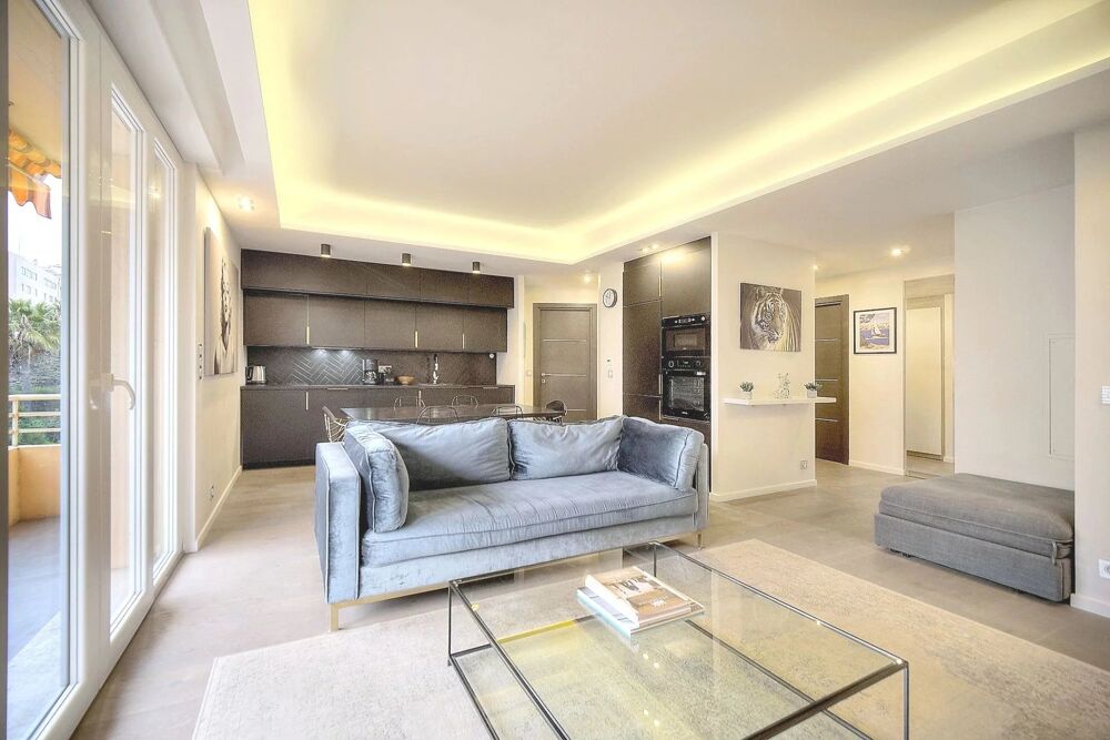 Cannes  secteur arrière Croisette  superbe appartement 3 pièce
