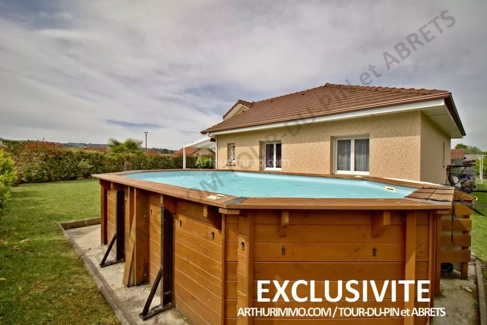 Plain-Pied, 4 chambres, au calme avec piscine.