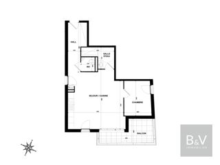  Appartement � vendre 2 pi�ces 53 m�