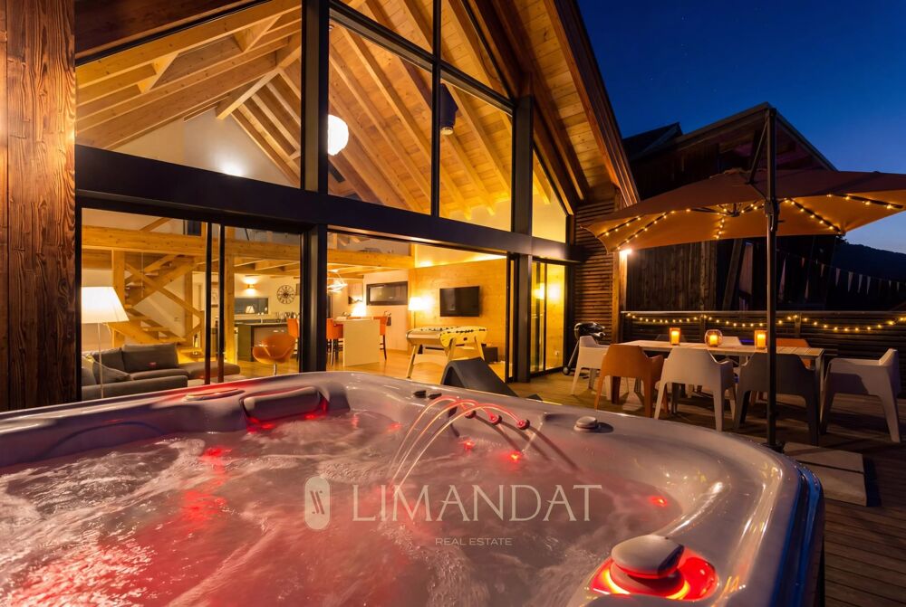 Chalet vue panoramique