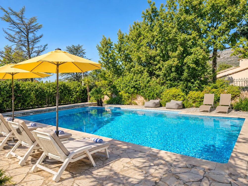 Vente Maison AUTHENTIQUE VILLA PROVENÇALE EN PIERRE AVEC PISCINE & JARDIN MÉD Saint-vallier-de-thiey