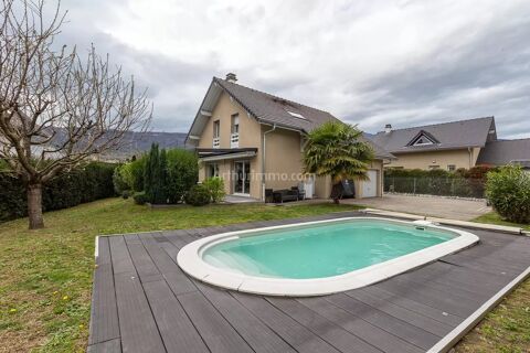 Maison de 2010 sur 625 m² 3 chambres avec  garage et piscine 549000 La Motte-Servolex (73290)