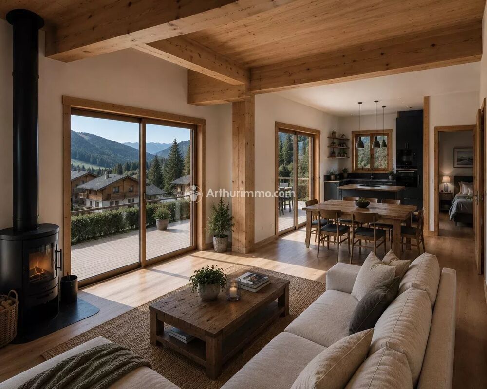MORZINE  LES GRANGES Chalet 4 suites  Vue montagnes  À 3 minu