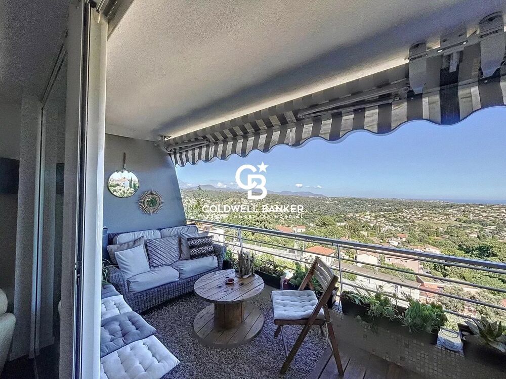 Appartement 3 pièces vue mer - Vence